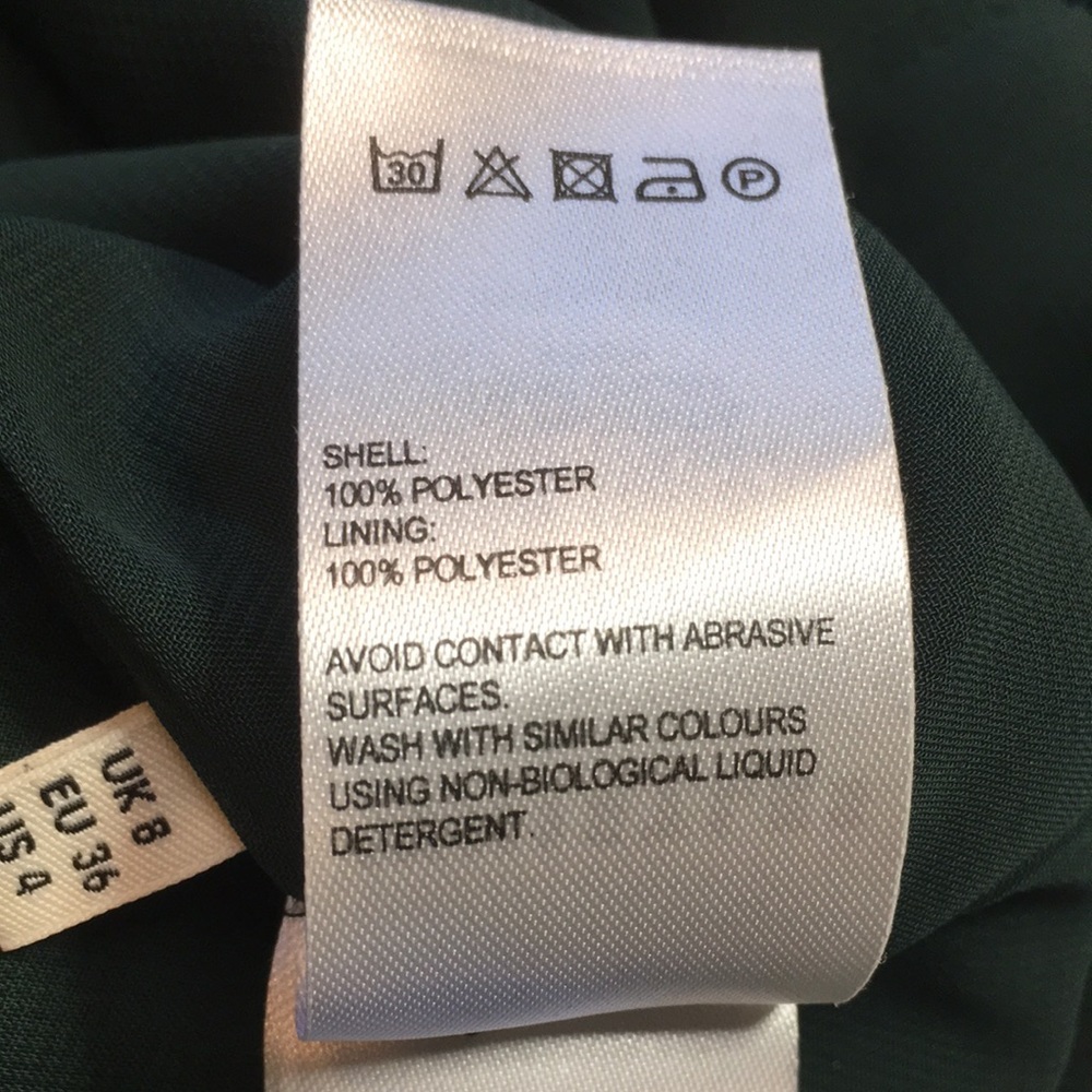 Whistles forest green belted work dress 4 - Picture 7 of 11